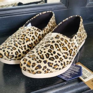 Toms Alpargata Leopard Slip-on